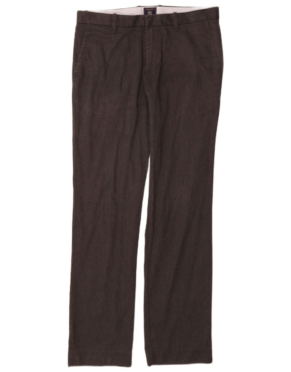 Pantaloni chino drepti pentru bărbați Gap L33 L34 bumbac gri