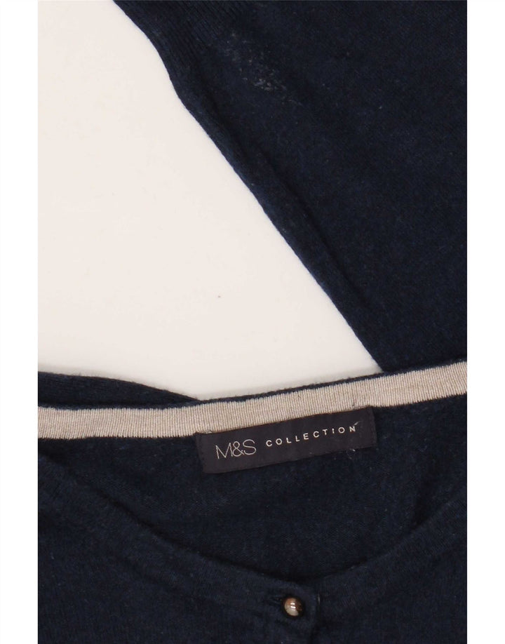 Pulover cardigan pentru femei Marks & Spencer UK 16 mare bleumarin
