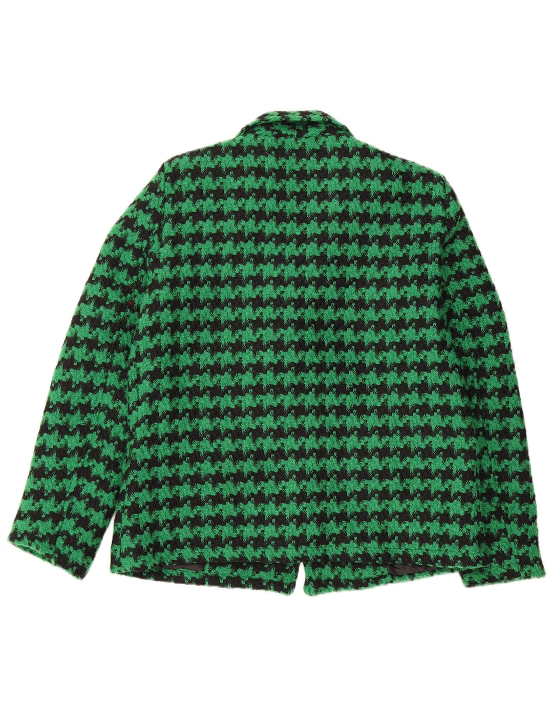 Jachetă pentru femei VINTAGE cu 2 nasturi, UK 18 XL, verde, poliester