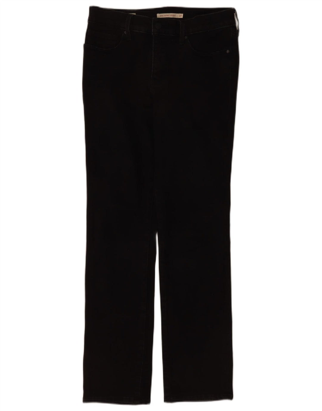 Blugi drepți modelați 314 pentru femei Levi's W27 L30 negri