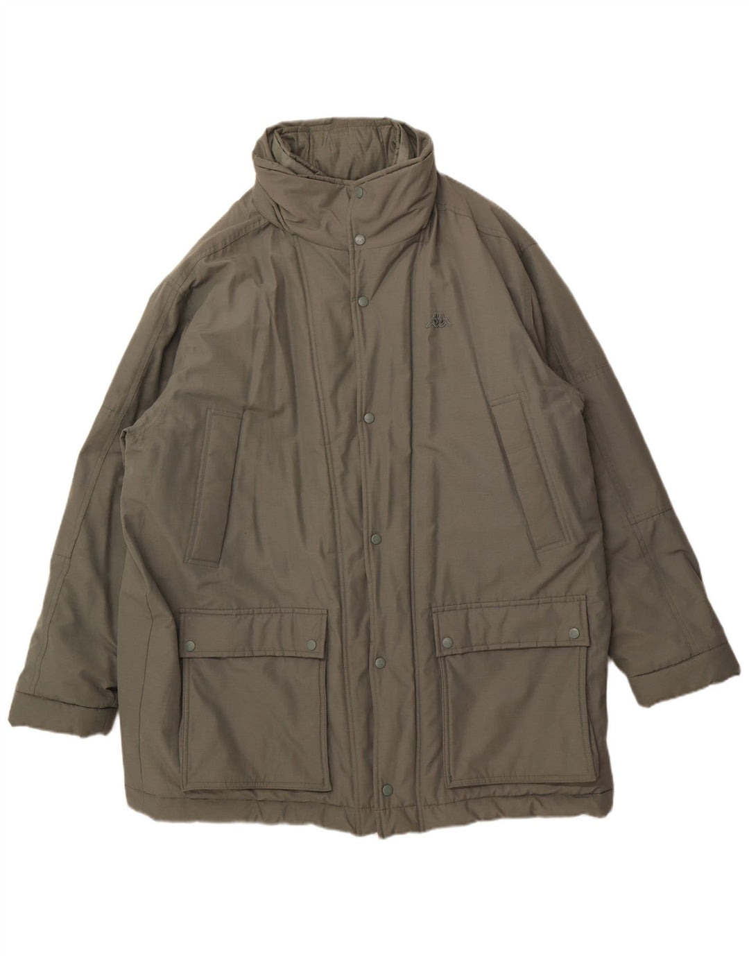 Jachetă căptușită pentru bărbați KAPPA UK 44 2XL Bumbac verde