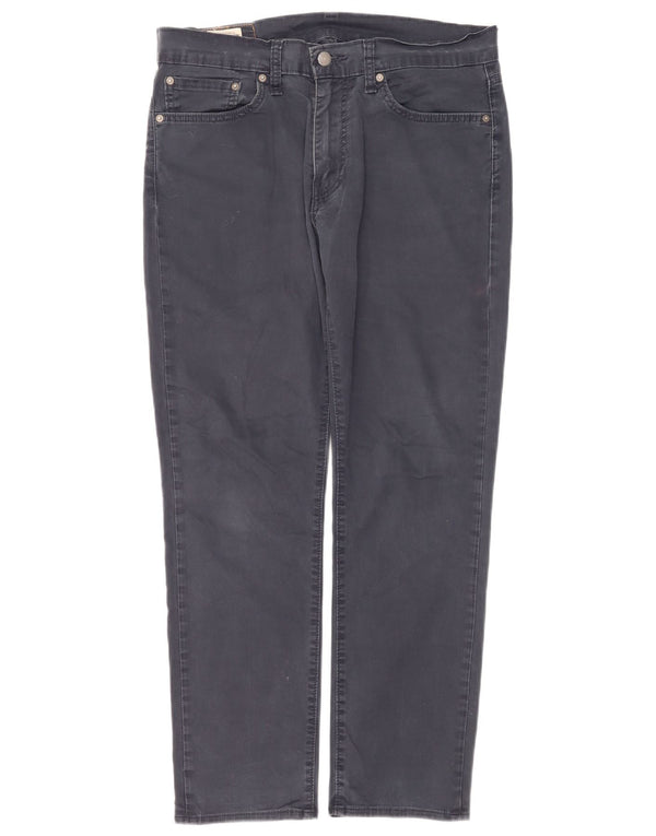 Pantaloni casual drepti pentru bărbați Levi's 511 L32 L30 Bumbac bleumarin