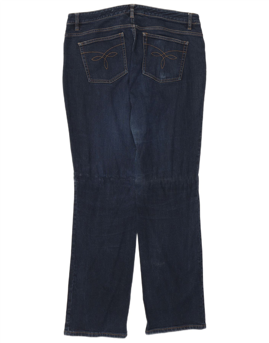 Jeans drepti pentru femei Chaps US 14 XL W38 L31 Bumbac albastru