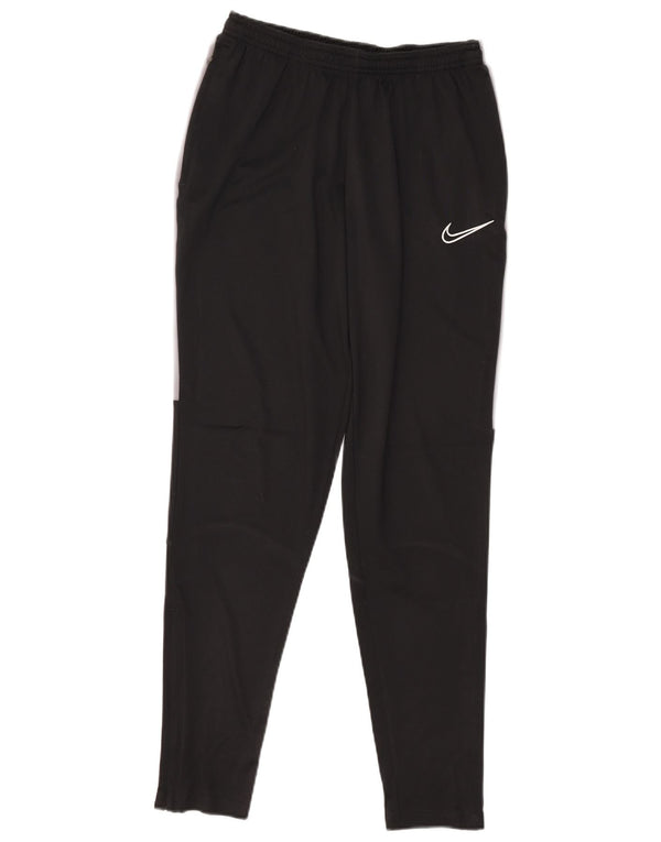 Pantaloni de trening Nike pentru bărbați, negru mediu, poliester, sport