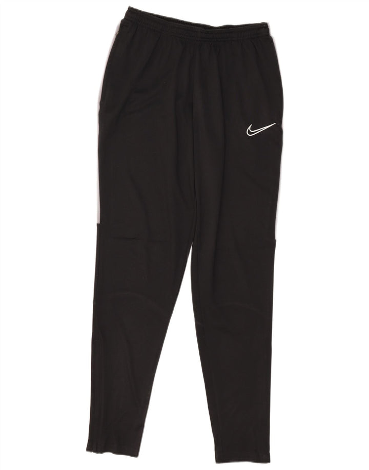 Pantaloni de trening Nike pentru bărbați, negru mediu, poliester, sport