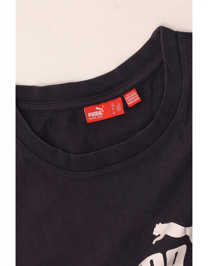 Vesta grafică pentru bărbați Puma, mare, bleumarin