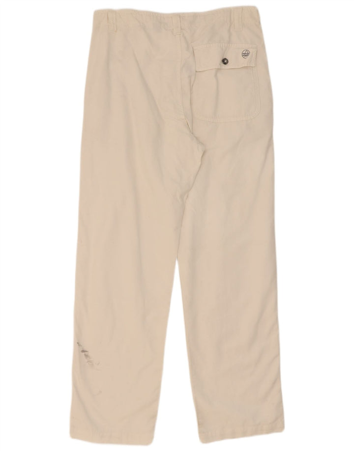 Murphy & Nye Pantaloni Chino Drepți Bărbați Mediu L32 L32 Bumbac Alb