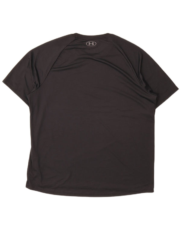 Tricou Under Armour pentru bărbați Top 2XL poliester negru