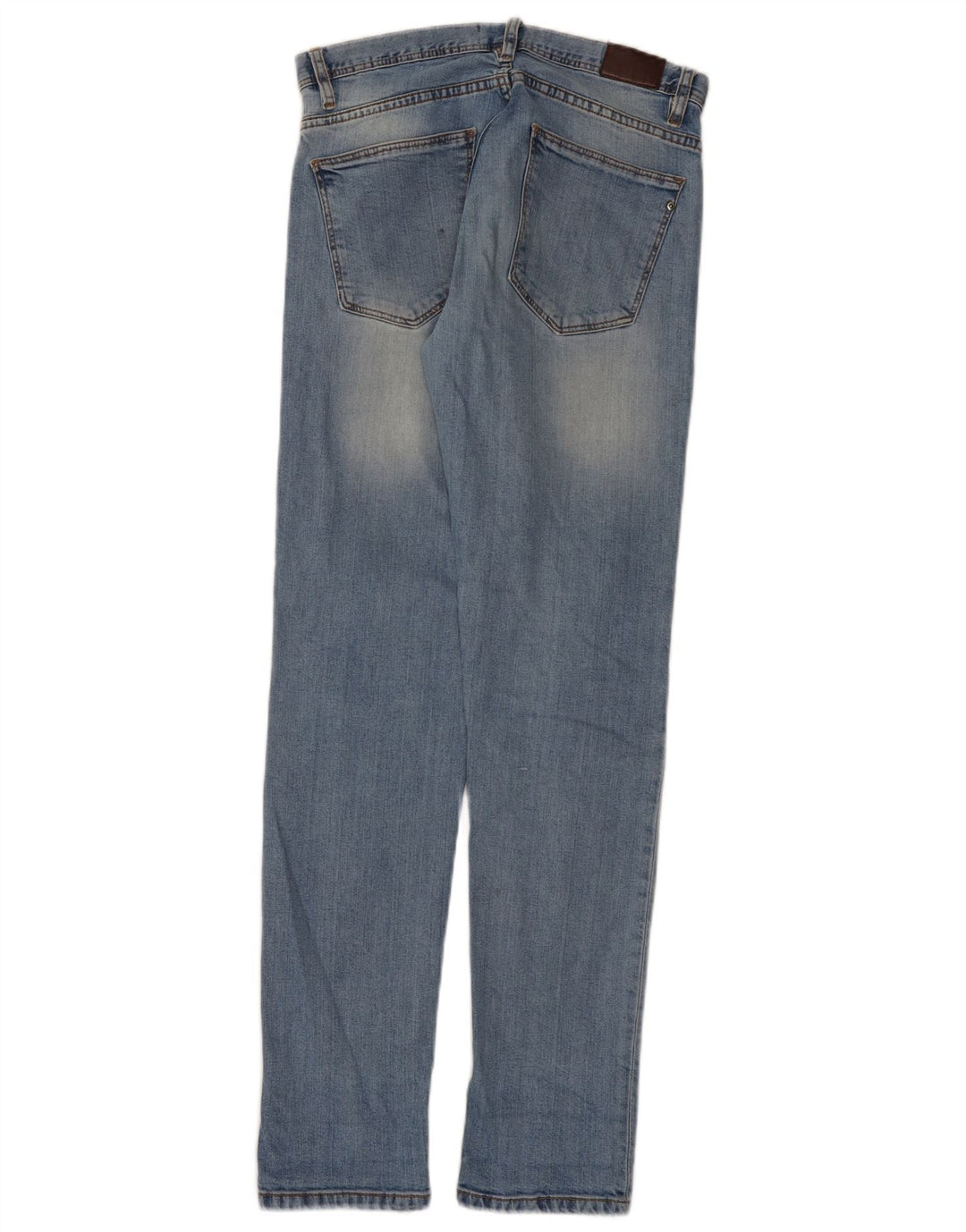 Blugi slim pentru bărbați Zara EU 38 Mici L30 L32 Albastru