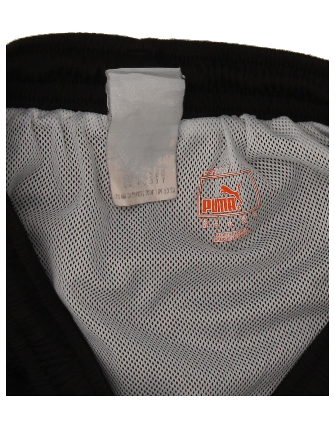 PUMA Mens Sport Shorts XL  Black Vintage Puma and Second-Hand Puma from Messina Hembry 