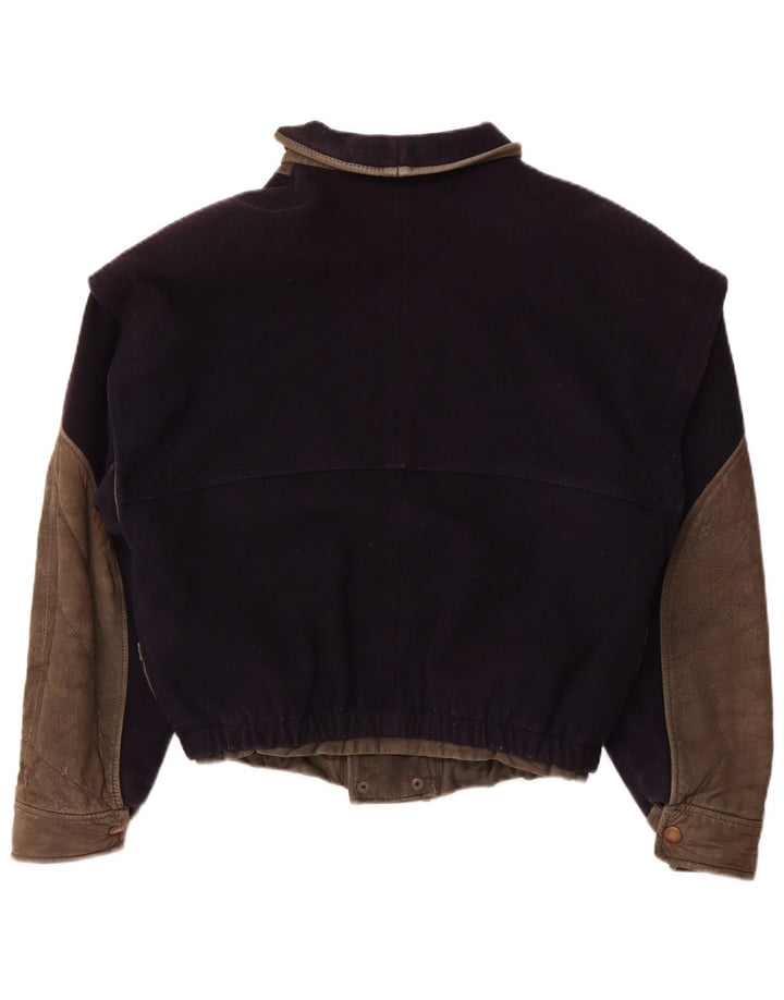 VITTORIO FORTI Jachetă Bomber pentru femei IT 46 Mare Bleumarin Viscoză