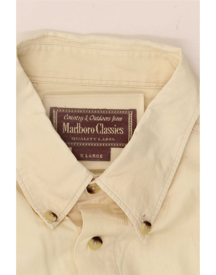 Cămașă pentru bărbați Marlboro Classics XL Galben