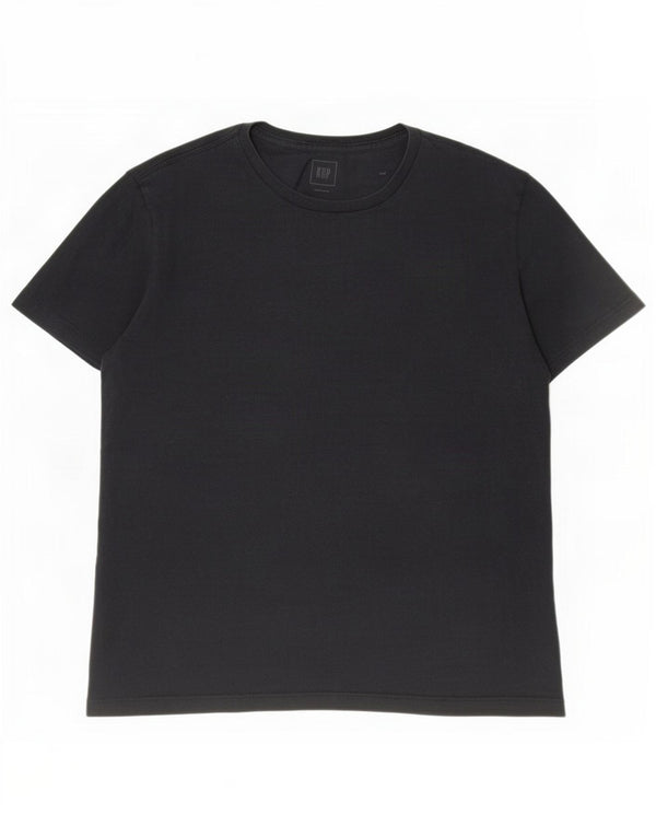 Tricou pentru bărbați Gap Top mare bumbac negru