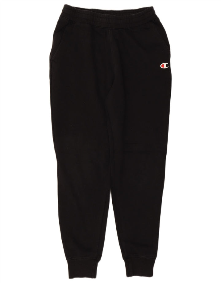 Pantaloni de trening pentru bărbați Champion Pantaloni de jogging Bumbac mediu negru