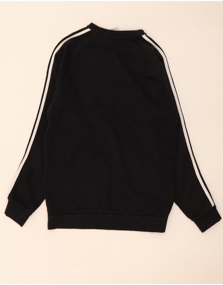Hanorac pentru bărbați Adidas Jumper mic, negru, bumbac
