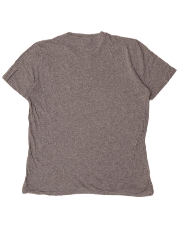 Tricou pentru bărbați Champion Slim Fit Top 2XL bumbac gri