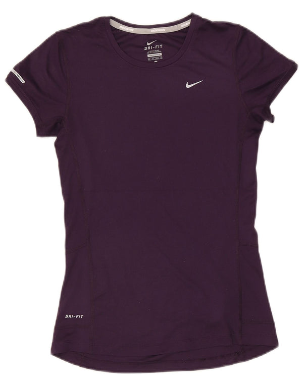 Tricou Nike Dri Fit pentru femei Top UK 6 XS Violet Poliester