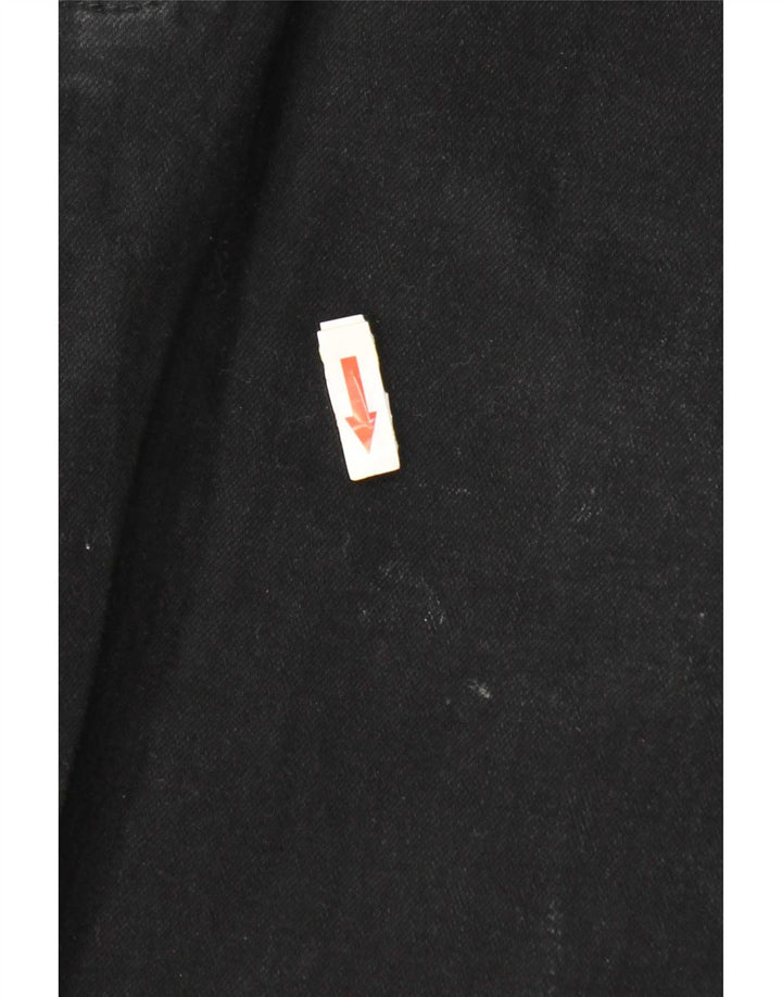 Blugi slim pentru bărbați Marks & Spencer W34 L31 bumbac negru