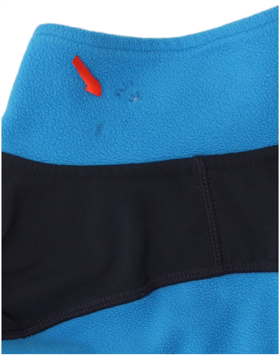 Pulover pentru bărbați THE NORTH FACE, din lână, cu fermoar și gât, albastru mediu
