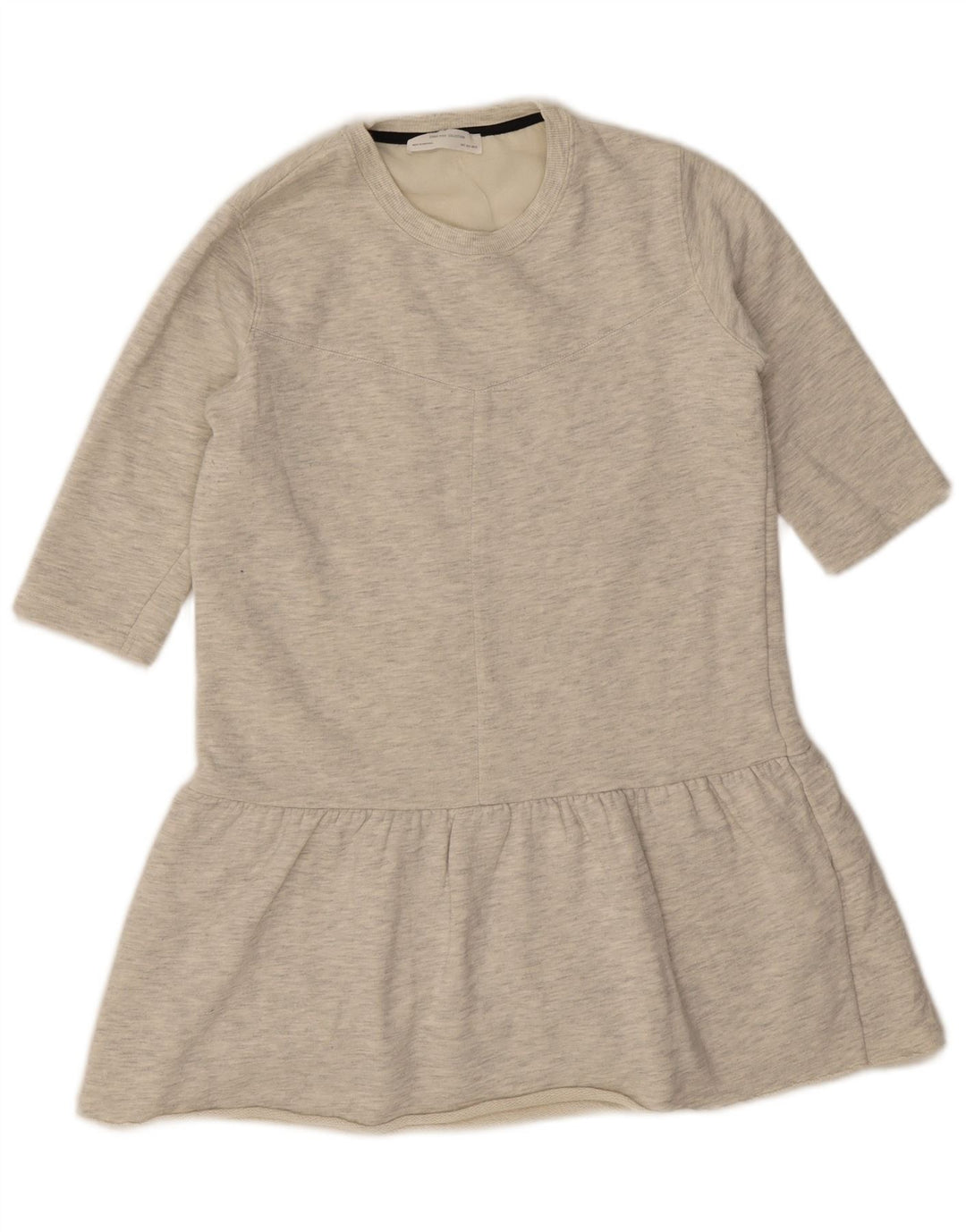 Rochie tunică pentru femei Zara UK 10 Poliester cu pături gri mici
