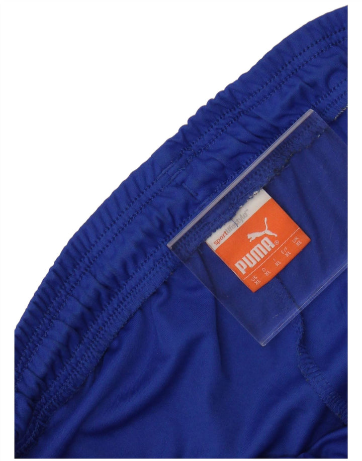 Pantaloni scurți sport grafic Puma pentru bărbați XL, albastru