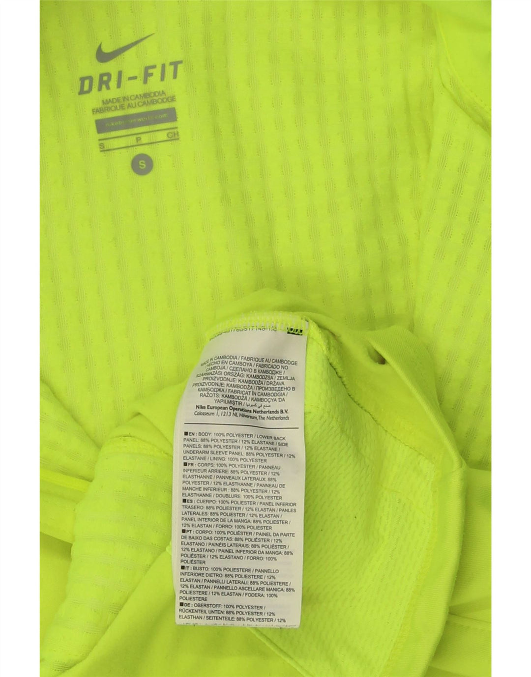 Jachetă de trening NIKE Dri Fit pentru bărbați, poliester verde mic