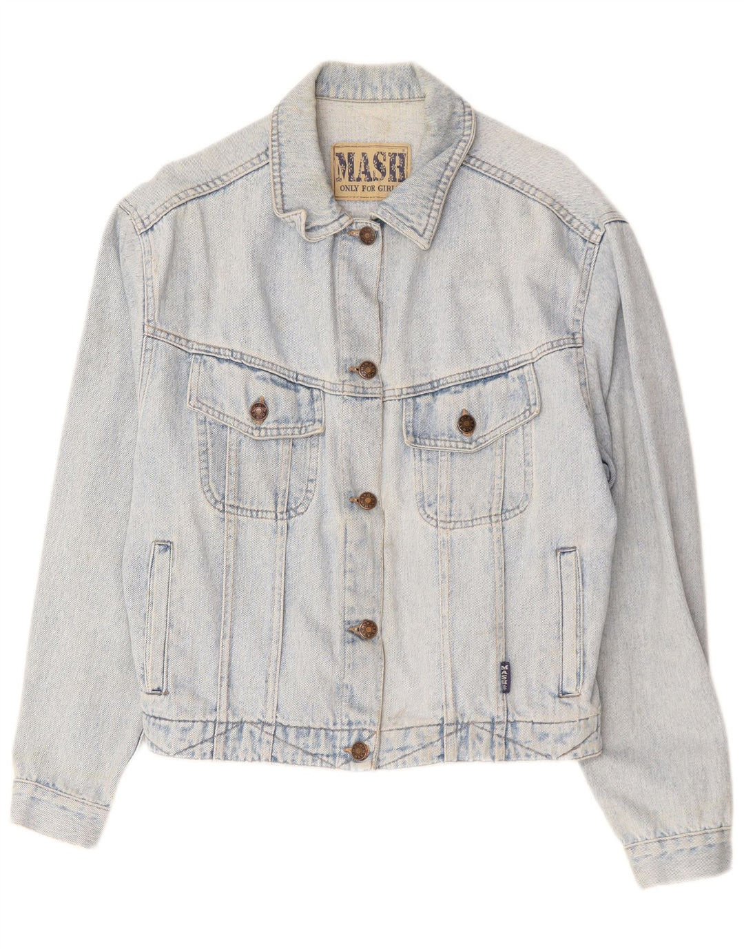 Jachetă Mash Girls Denim 14-15 Ani Bumbac Albastru