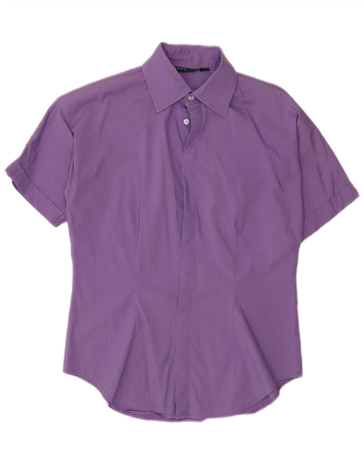 Cămașă cu mânecă scurtă pentru femei Ralph Lauren US 8 Medium Purple