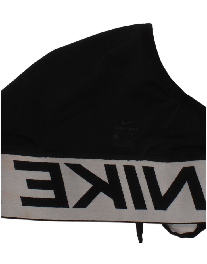 Sutien sport pentru femei Nike Dri Fit Graphic Top mare, poliester, negru