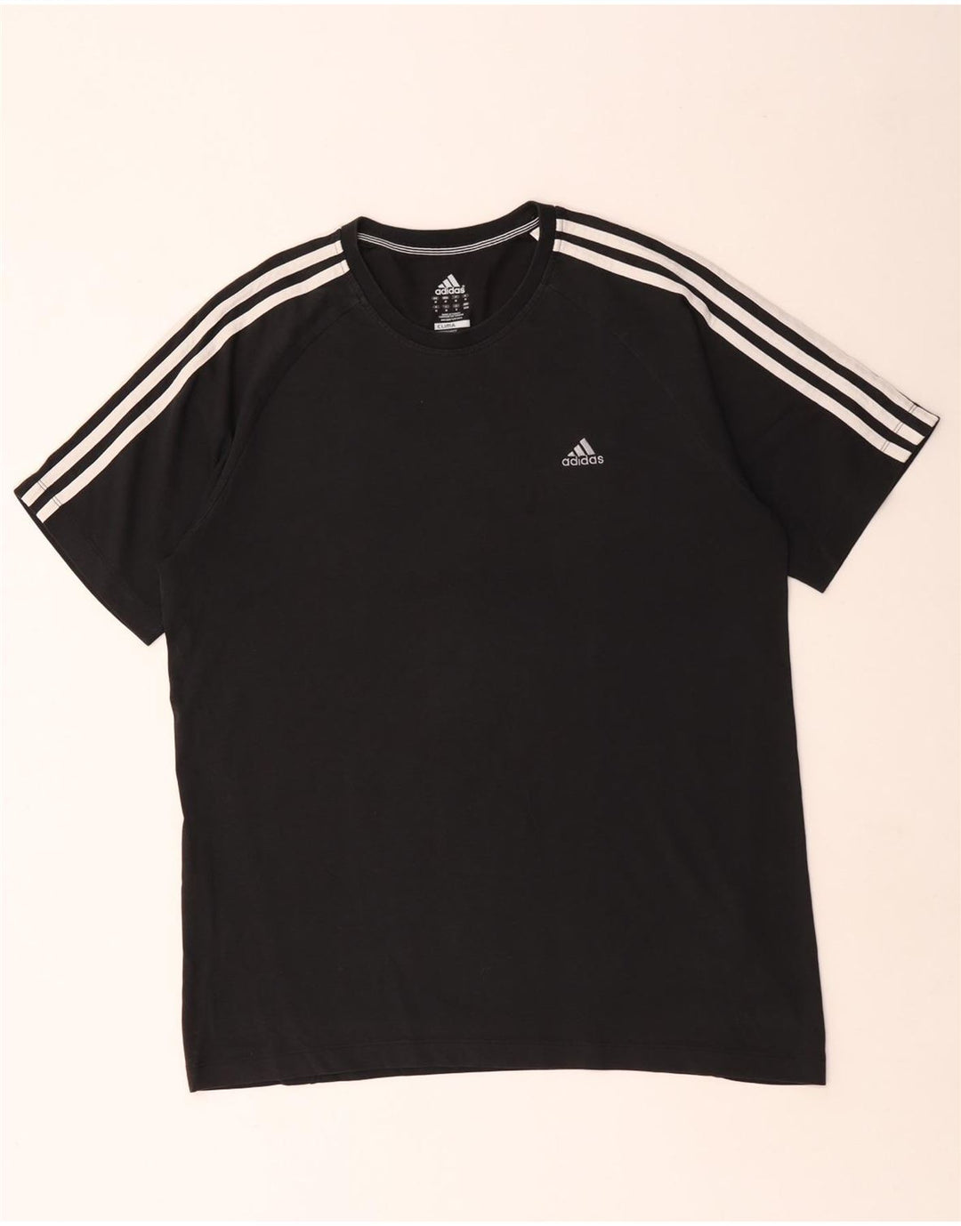Tricou Adidas Clima 365 pentru bărbați Top Medium Negru Bumbac