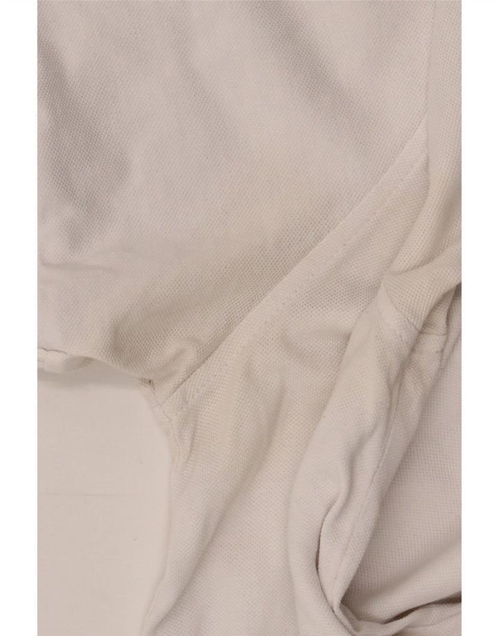 Tricou polo pentru bărbați Gant, mare, alb, din bumbac