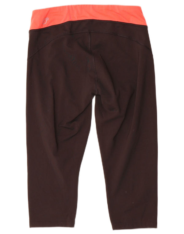 Leggings Capri Puma pentru femei UK 14 Medium Black Colorblock Poliester