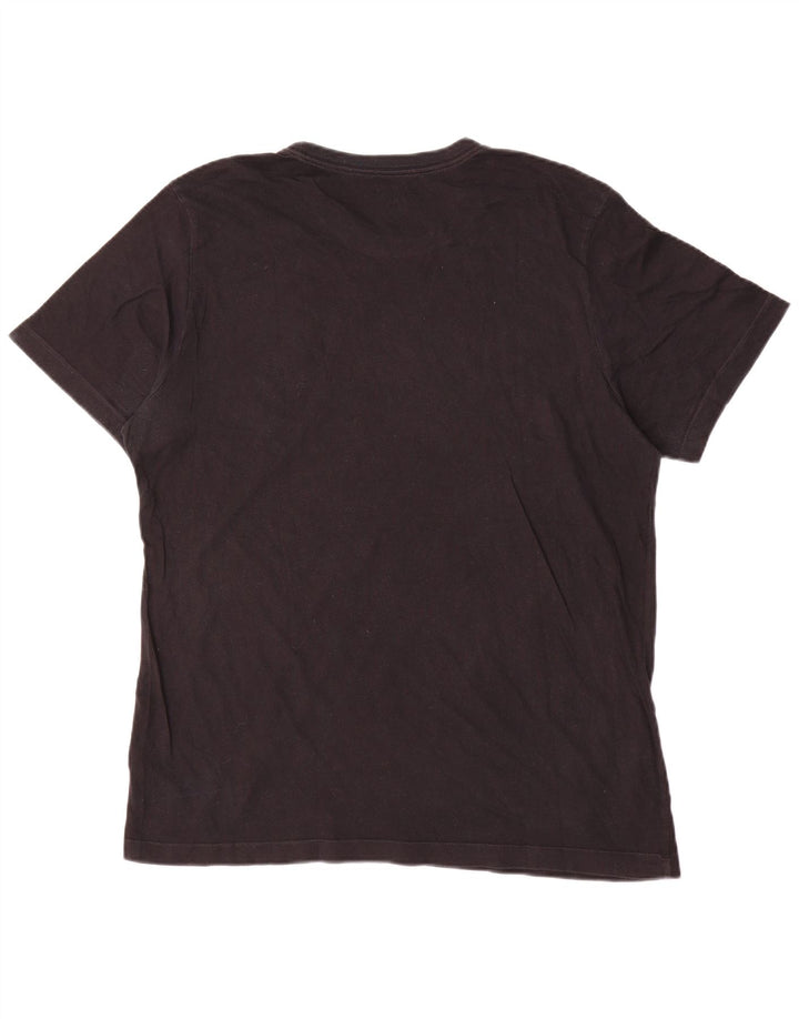 Tricou grafic Nike pentru bărbați Top mare din bumbac negru