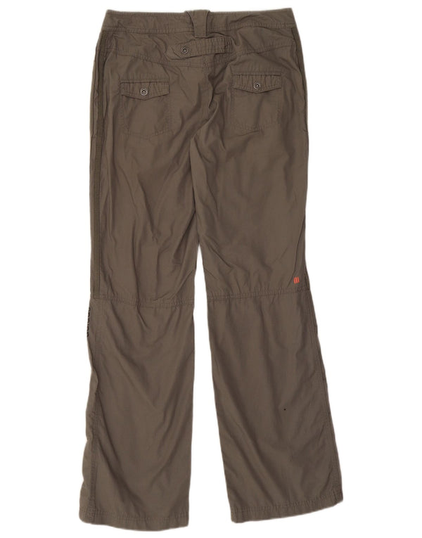 Pantaloni de drumeție pentru femei Adidas UK 10 Small W28 L29 Kaki Bumbac