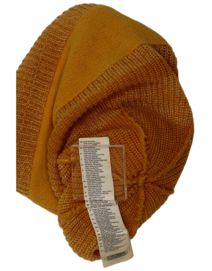 Căciulă tricot Bobble pentru femei Adidas, mărime unică, acrilic cu dungi galbene