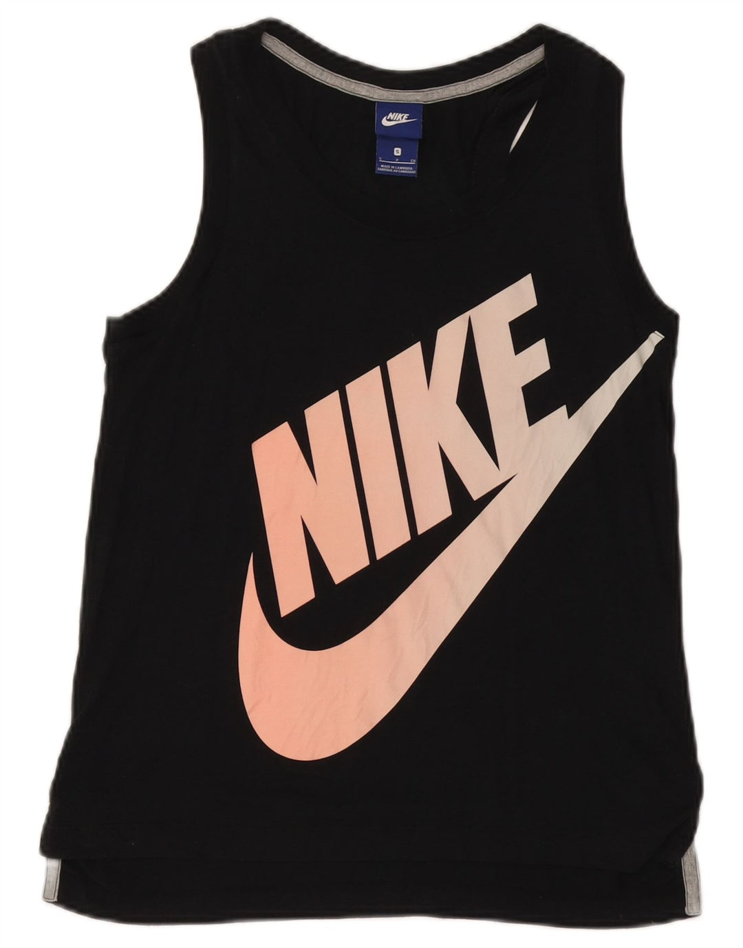 Tricou grafic pentru femei NIKE Top UK 10 Small Black