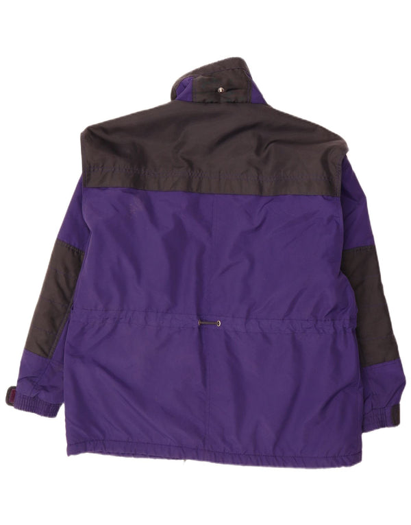 Rodeo Boys Jacket Windbreaker 11-12 ani Violet Colorblock Nylon
