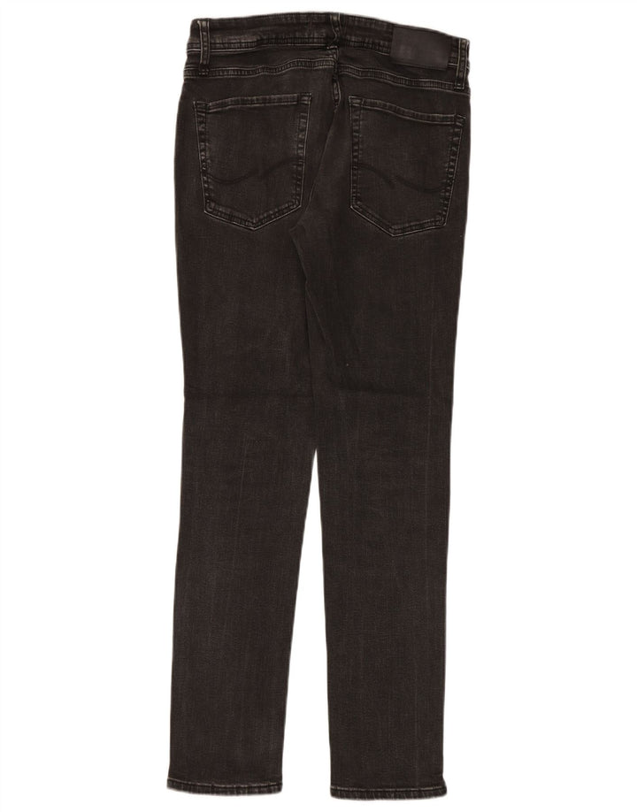 Blugi slim pentru bărbați Jack & Jones W30 L30 bumbac gri