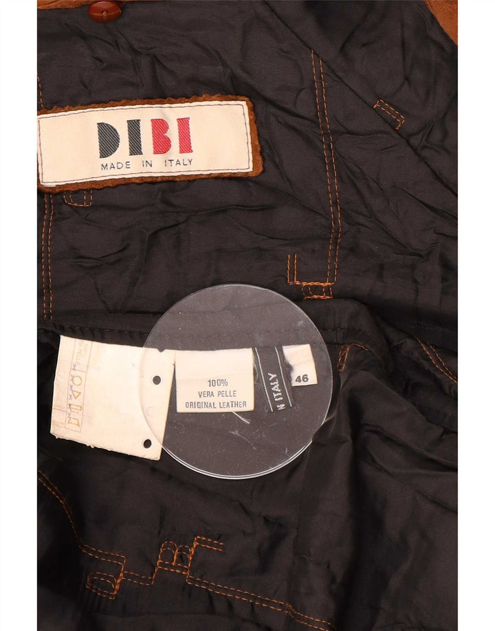 Pardesiu Dibi pentru dama din piele intoarsa IT 46 mare, bej