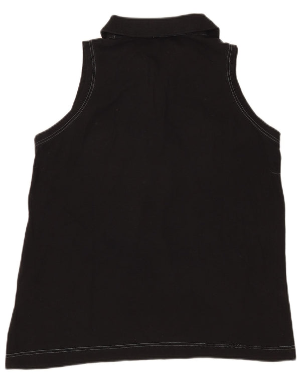 Tricou polo fără mâneci pentru femei Sergio Tacchini UK 12 Medium Negru
