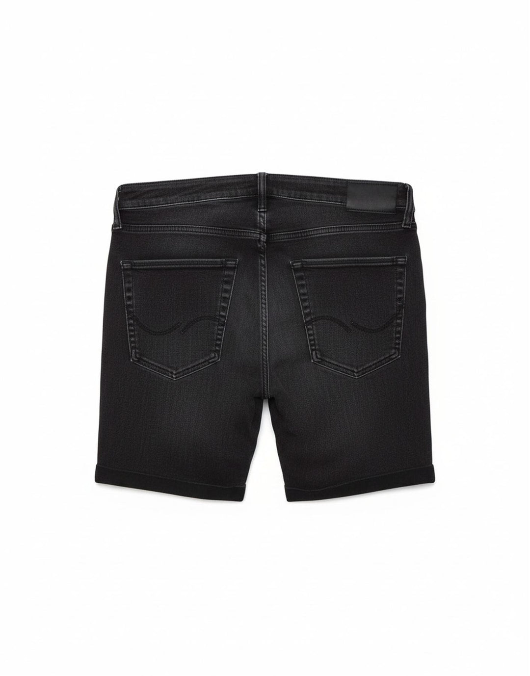 JACK & JONES Mens Denim Shorts Large W34 Black Cotton