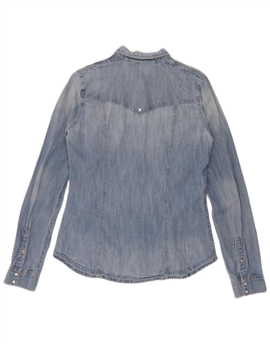 Cămașă de blugi pentru femei Guess UK 8 Small Blue Bumbac