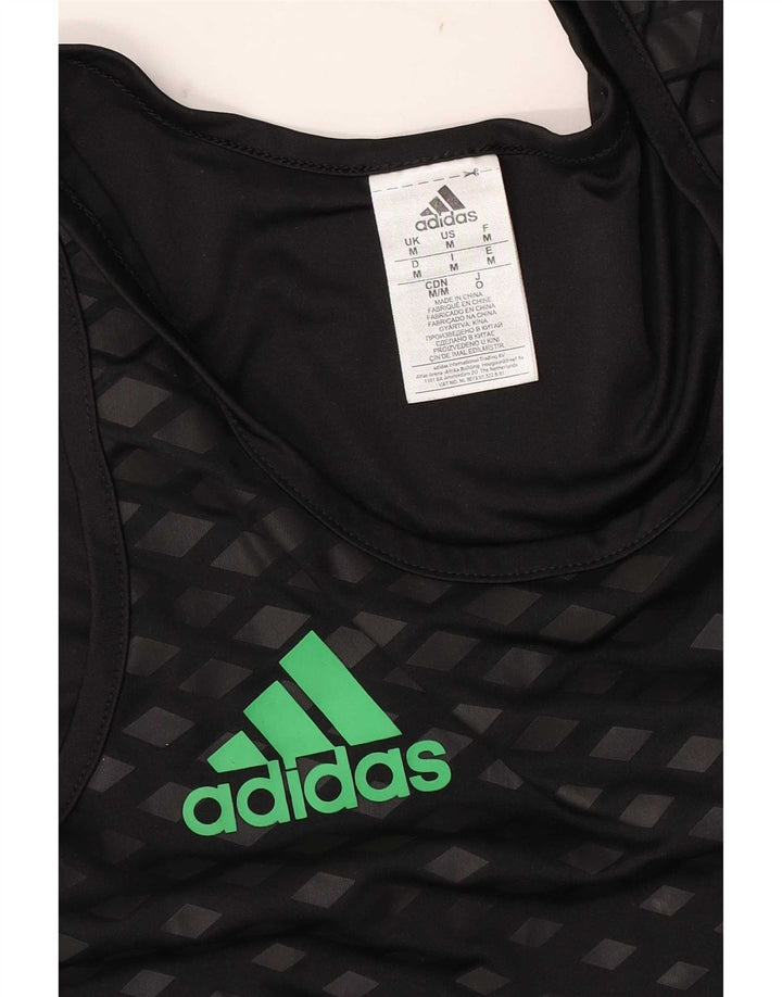 Vesta grafică pentru bărbați Adidas Top Mediu Negru Argyle/Diamond Poliester