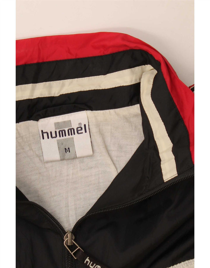 Trening pentru bărbați Hummel Pullover Top Jachetă Mediu Negru Sport blocuri de culoare