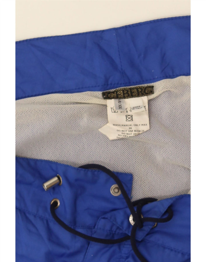 Pantaloni scurți de înot pentru bărbați Iceberg 2XL, albastru, poliester color bloc
