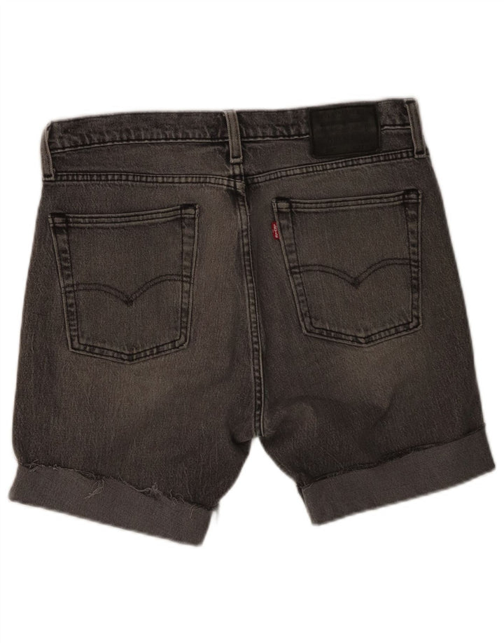 Pantaloni scurți Levi's 510 Denim W33 Large Gri Bumbac