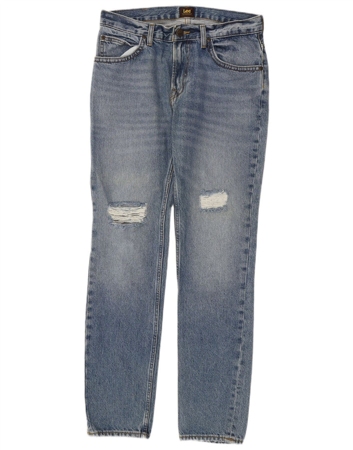 Blugi Lee Rider Slim pentru femei L30 L32 Bumbac albastru