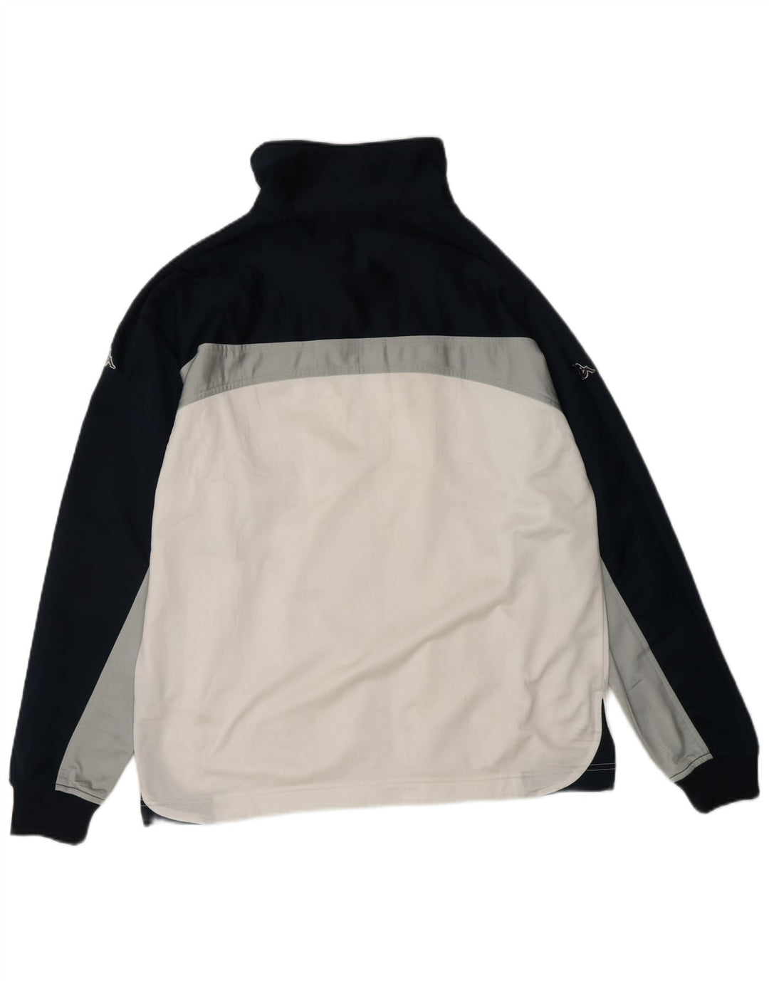 KAPPA Mens Tracksuit Top Jacket Medium Multicoloured Colourblock Polyester