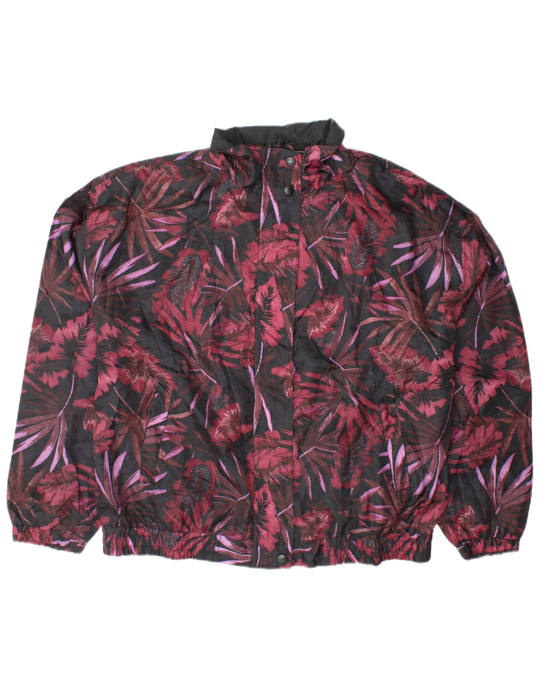 Jachetă bomber supradimensionată pentru femei R&R UK 14/16 mare, multicoloră, florală