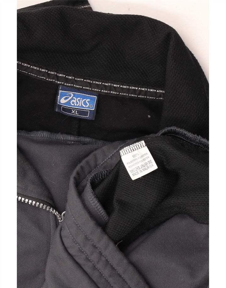Jachetă de trening pentru bărbați Asics, XL, gri, poliester, sport